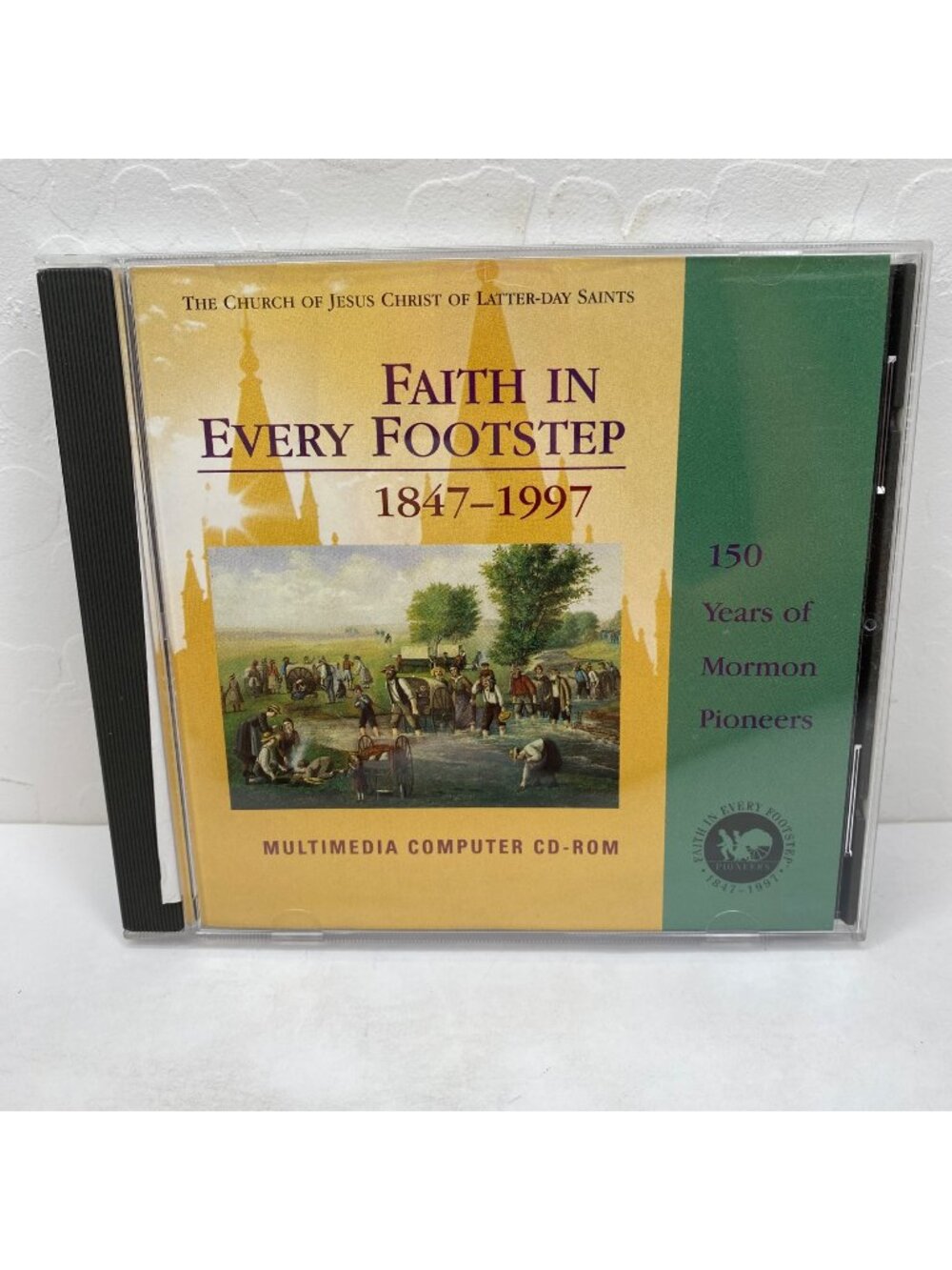 Faith In Every Footstep CD-ROM 1847-1997 Mormon Pioneer Anniversary Interactive